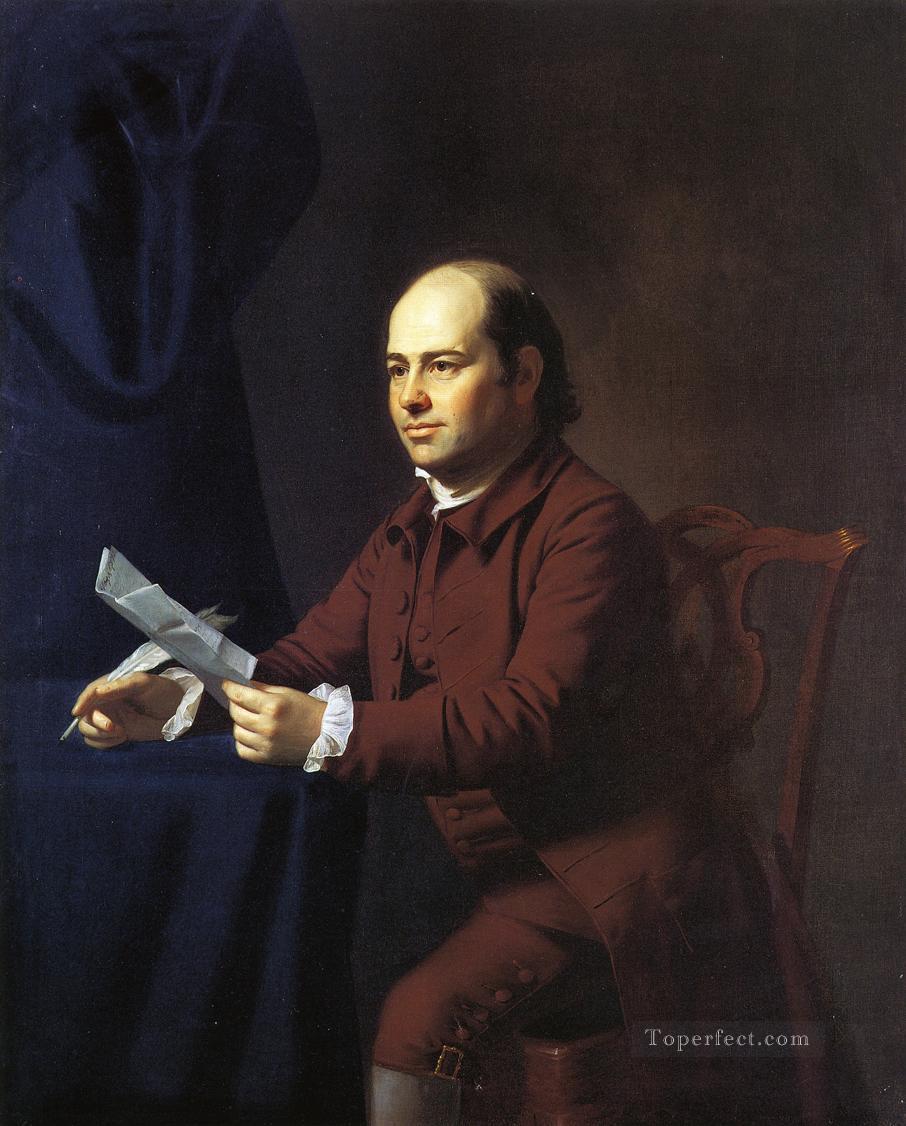 Miles Sherbrook colonial New England Portraiture John Singleton Copley Oil Paintings